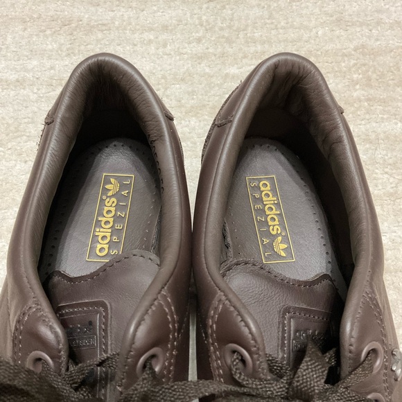 Adidas Hoddlesden Spezial LIMITED EDITION Brown Leather Size US8 UK7.5 EU41.5 - Picture 3 of 9